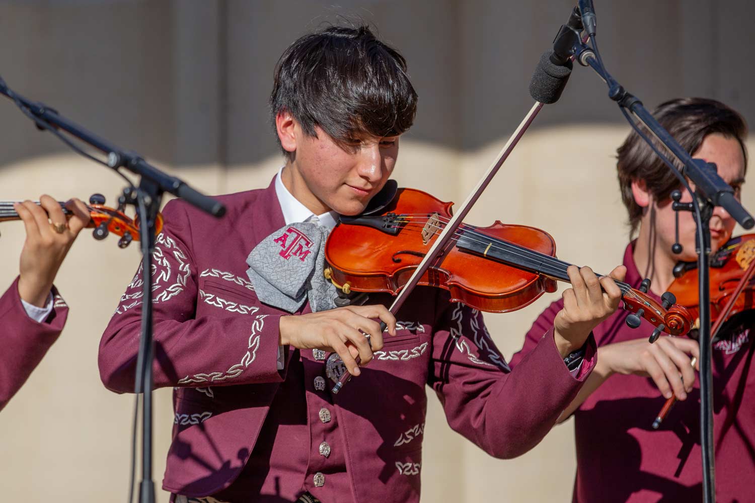 Texas A&M Student Mariachi band performs